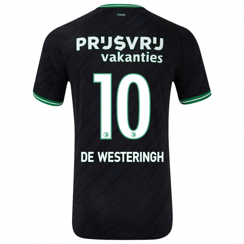 Criança Camisola Kirsten Van De Westeringh #10 Verde Preto Alternativa 2024/25 Camisa Brasil