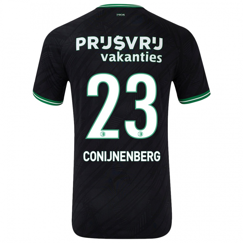 Criança Camisola Jada Conijnenberg #23 Verde Preto Alternativa 2024/25 Camisa Brasil