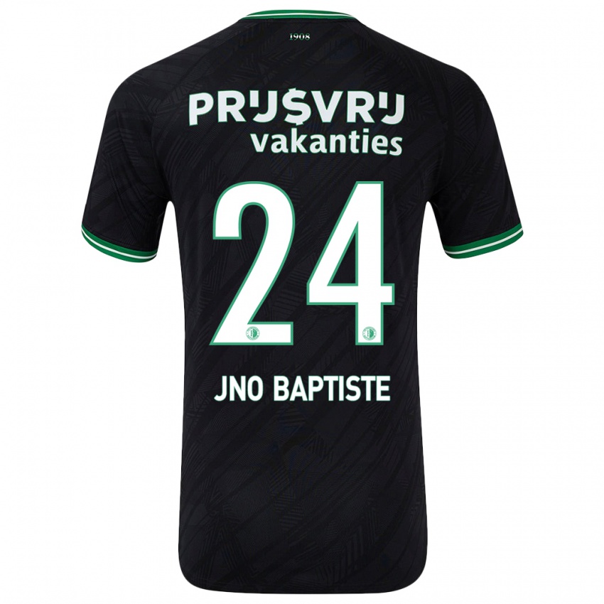 Criança Camisola Bridget Jno Baptiste #24 Verde Preto Alternativa 2024/25 Camisa Brasil