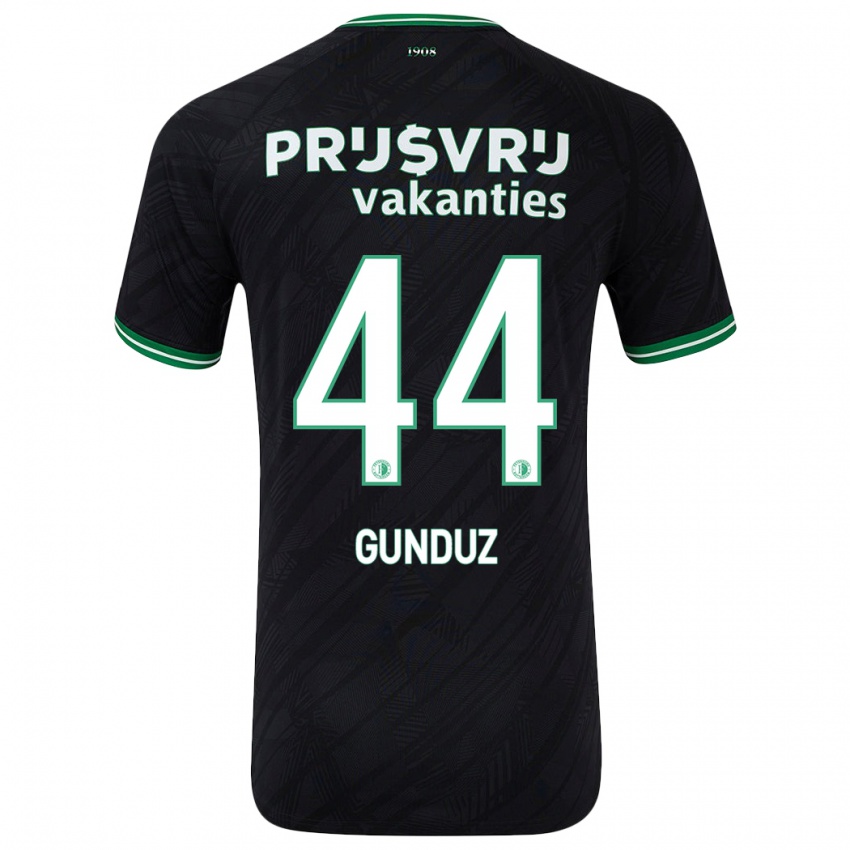 Criança Camisola Omer Gunduz #44 Verde Preto Alternativa 2024/25 Camisa Brasil