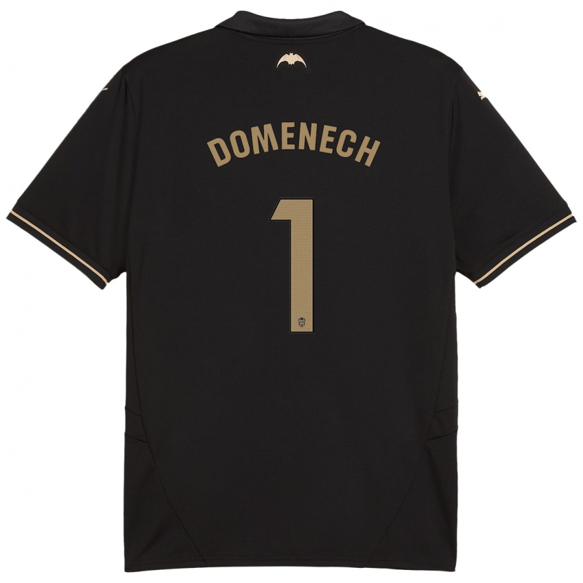 Criança Camisola Jaume Domenech #1 Preto Alternativa 2024/25 Camisa Brasil