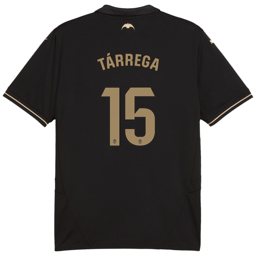 Criança Camisola César Tárrega #15 Preto Alternativa 2024/25 Camisa Brasil