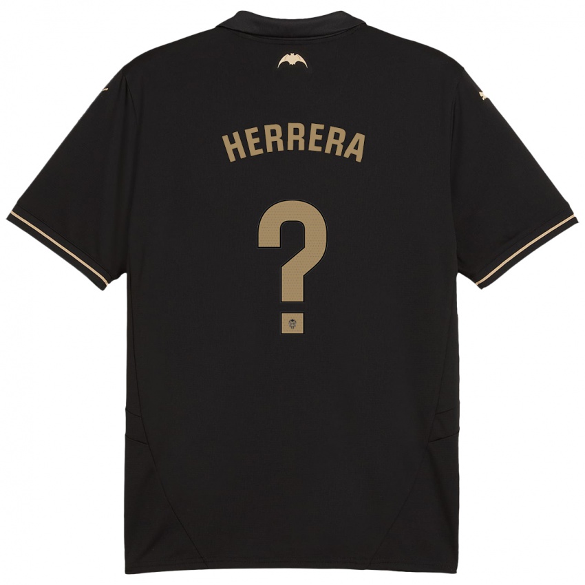 Criança Camisola Iker Herrera #0 Preto Alternativa 2024/25 Camisa Brasil