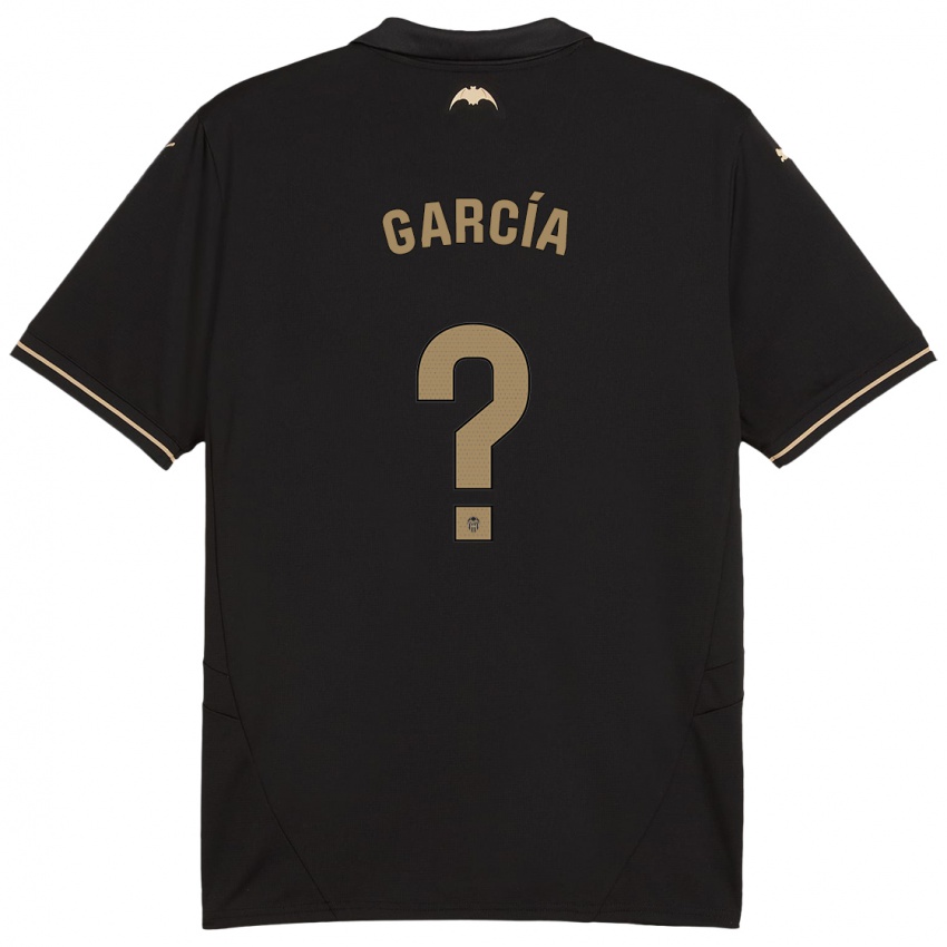 Criança Camisola Víctor García #0 Preto Alternativa 2024/25 Camisa Brasil