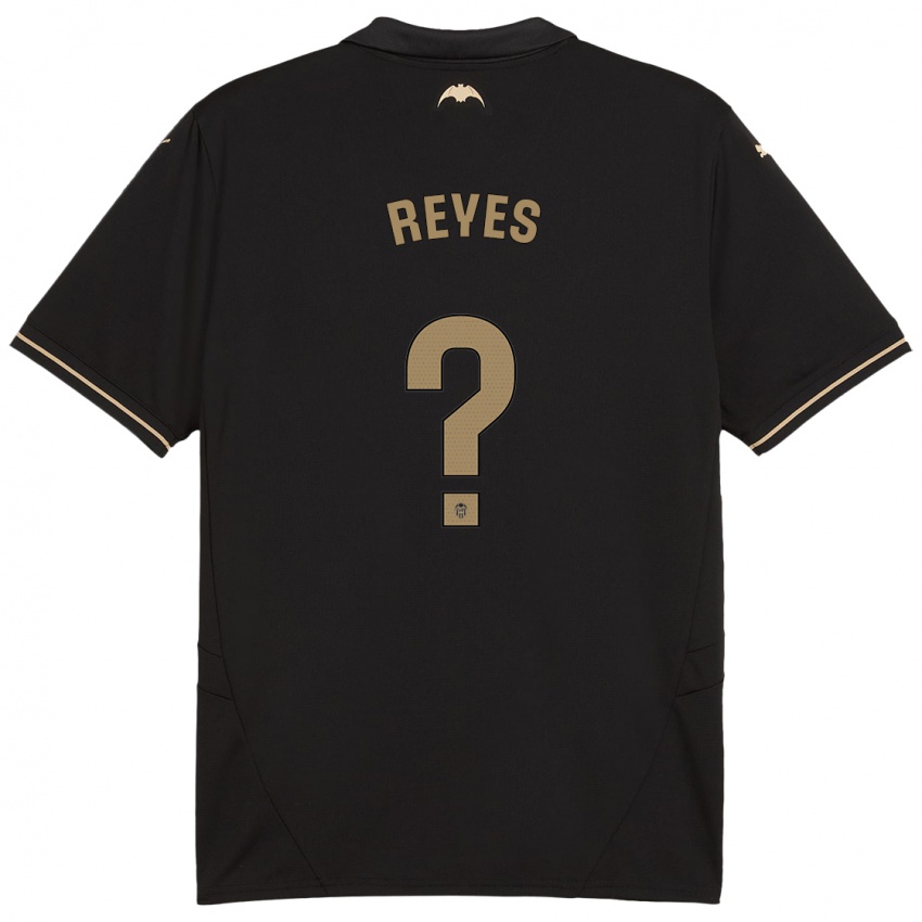 Criança Camisola Pablo Reyes #0 Preto Alternativa 2024/25 Camisa Brasil