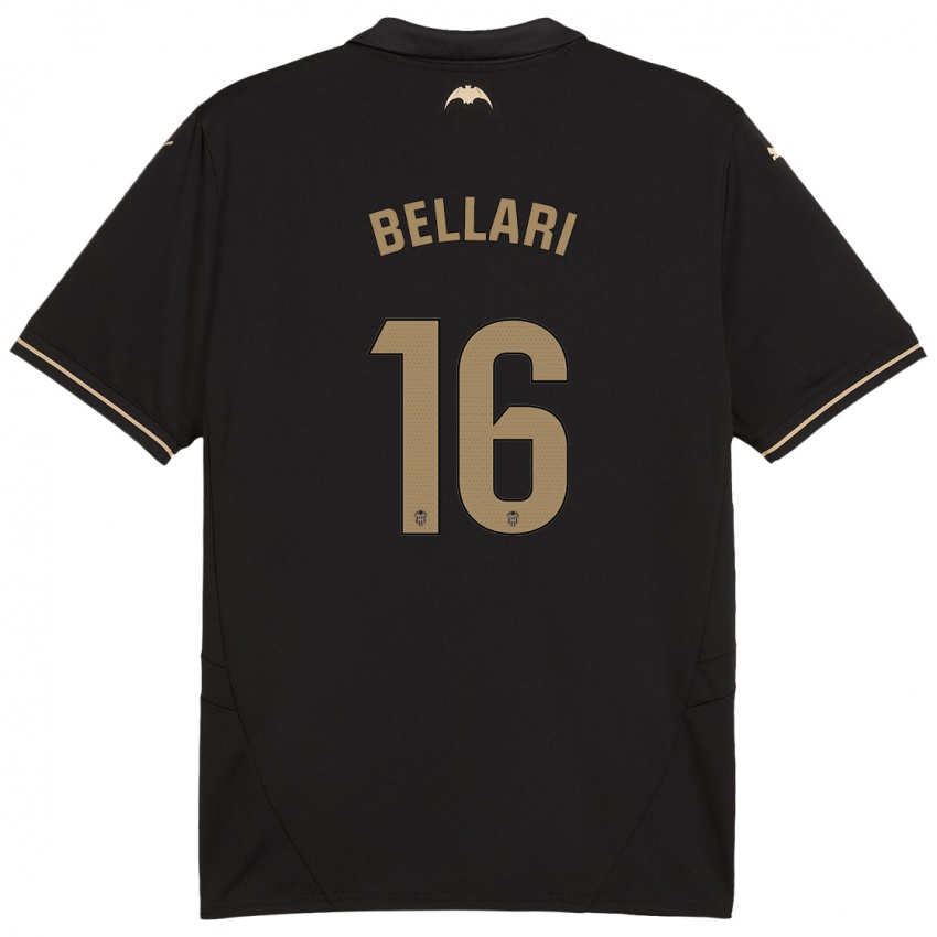 Criança Camisola Hamza Bellari #16 Preto Alternativa 2024/25 Camisa Brasil