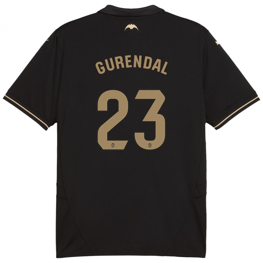 Criança Camisola Alexander Gurendal #23 Preto Alternativa 2024/25 Camisa Brasil