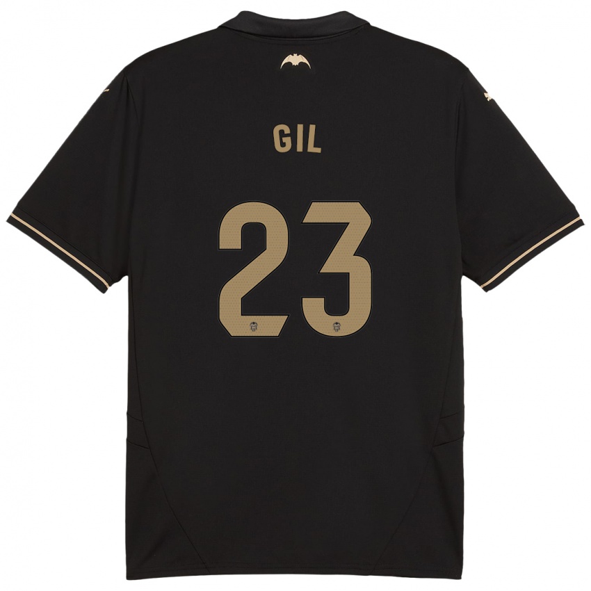 Criança Camisola Elena Gil #23 Preto Alternativa 2024/25 Camisa Brasil