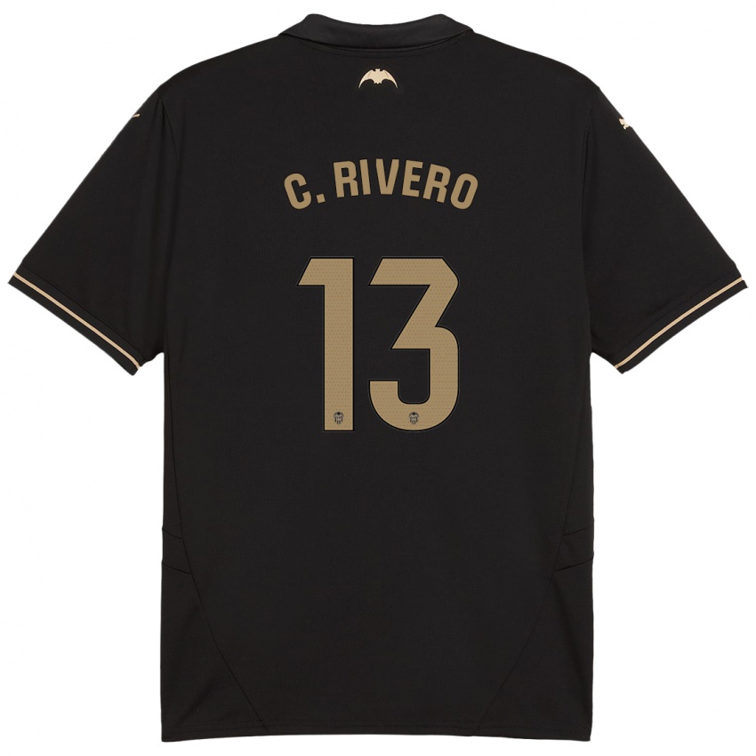 Criança Camisola Cristian Rivero #13 Preto Alternativa 2024/25 Camisa Brasil