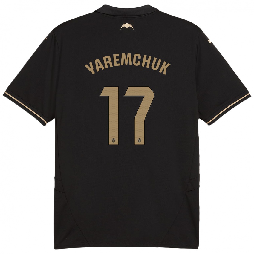 Criança Camisola Roman Yaremchuk #17 Preto Alternativa 2024/25 Camisa Brasil