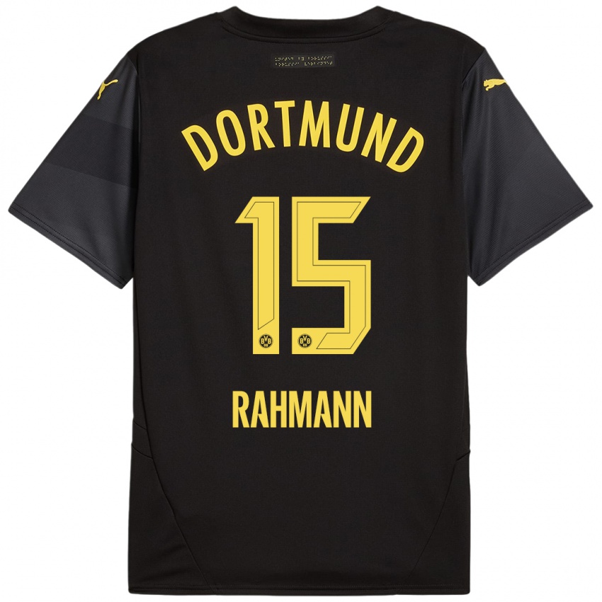 Criança Camisola Luke Rahmann #15 Amarelo Preto Alternativa 2024/25 Camisa Brasil