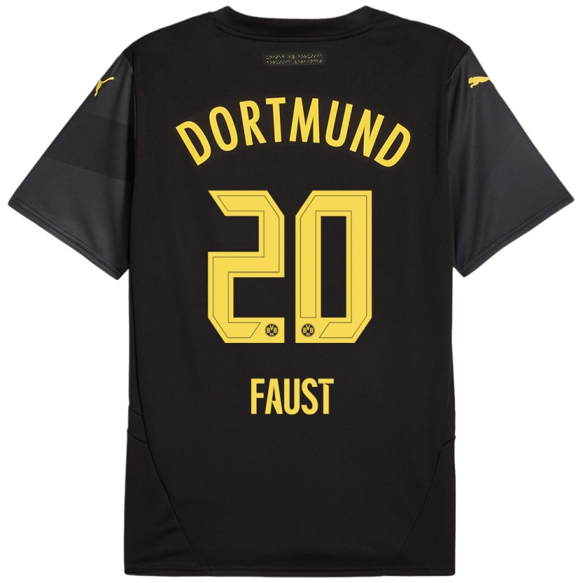 Criança Camisola Tom Faust #20 Amarelo Preto Alternativa 2024/25 Camisa Brasil