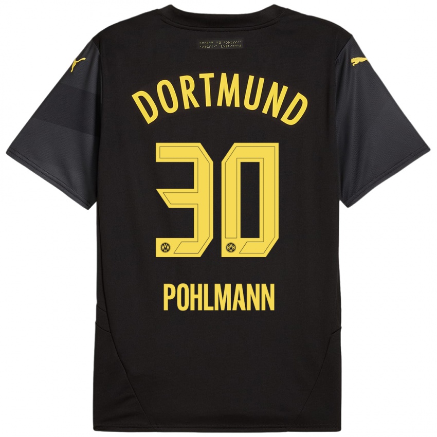 Criança Camisola Ole Pohlmann #30 Amarelo Preto Alternativa 2024/25 Camisa Brasil