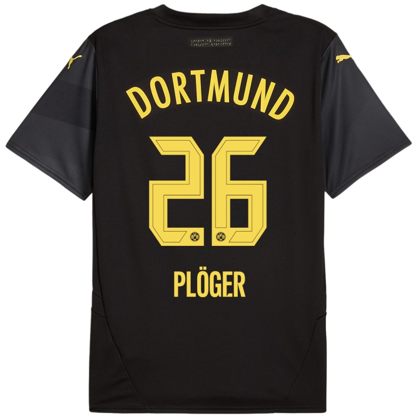 Criança Camisola Dustin Plöger #26 Amarelo Preto Alternativa 2024/25 Camisa Brasil