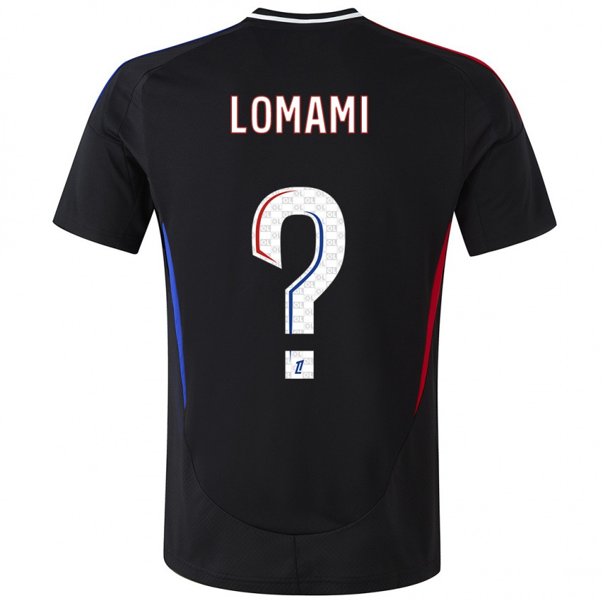 Criança Camisola Irvyn Lomami #0 Preto Alternativa 2024/25 Camisa Brasil