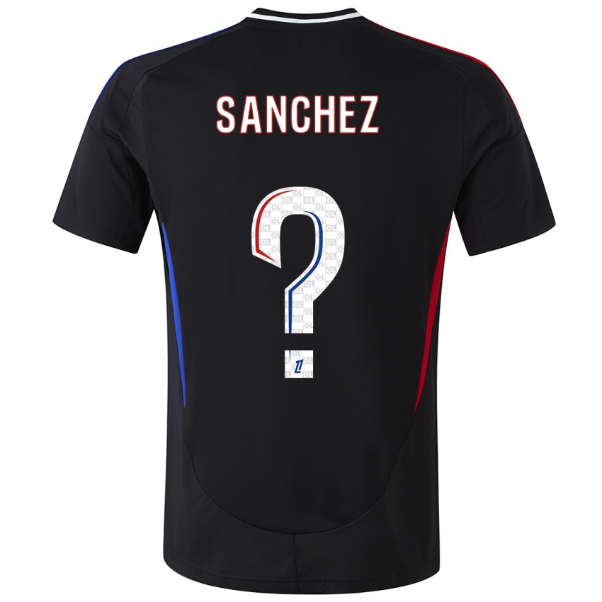 Criança Camisola Florent Sanchez #0 Preto Alternativa 2024/25 Camisa Brasil