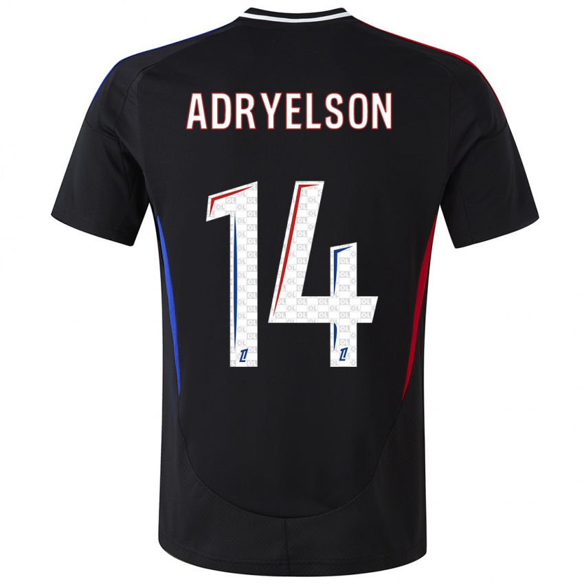 Criança Camisola Adryelson #14 Preto Alternativa 2024/25 Camisa Brasil