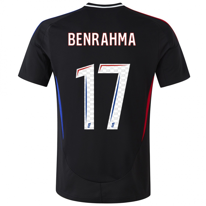 Criança Camisola Said Benrahma #17 Preto Alternativa 2024/25 Camisa Brasil