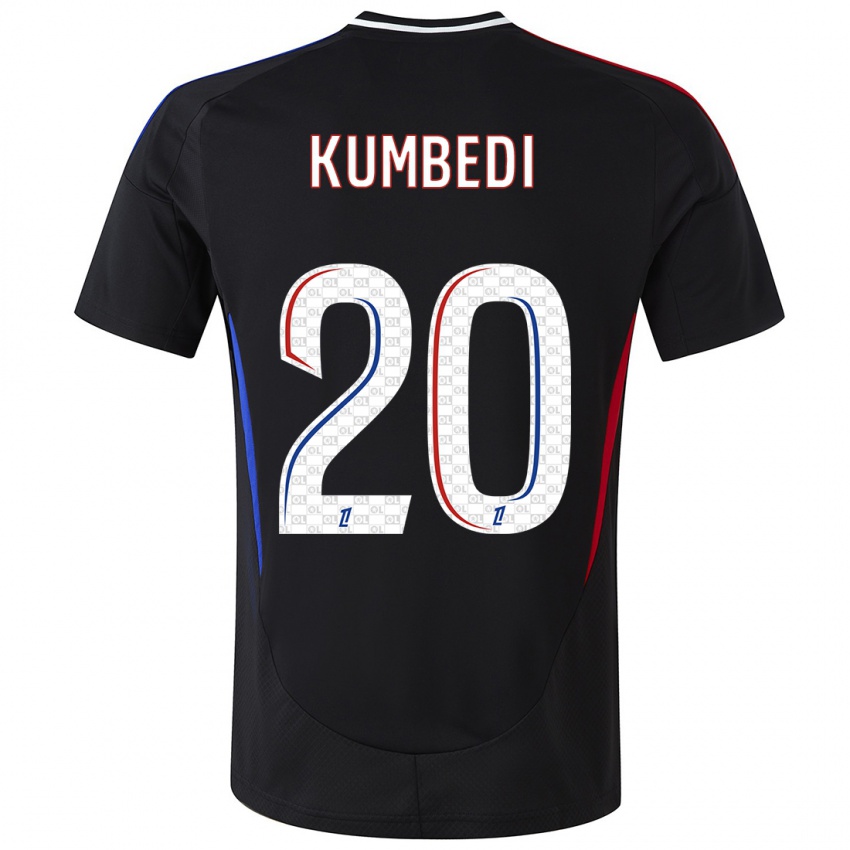 Criança Camisola Saël Kumbedi #20 Preto Alternativa 2024/25 Camisa Brasil