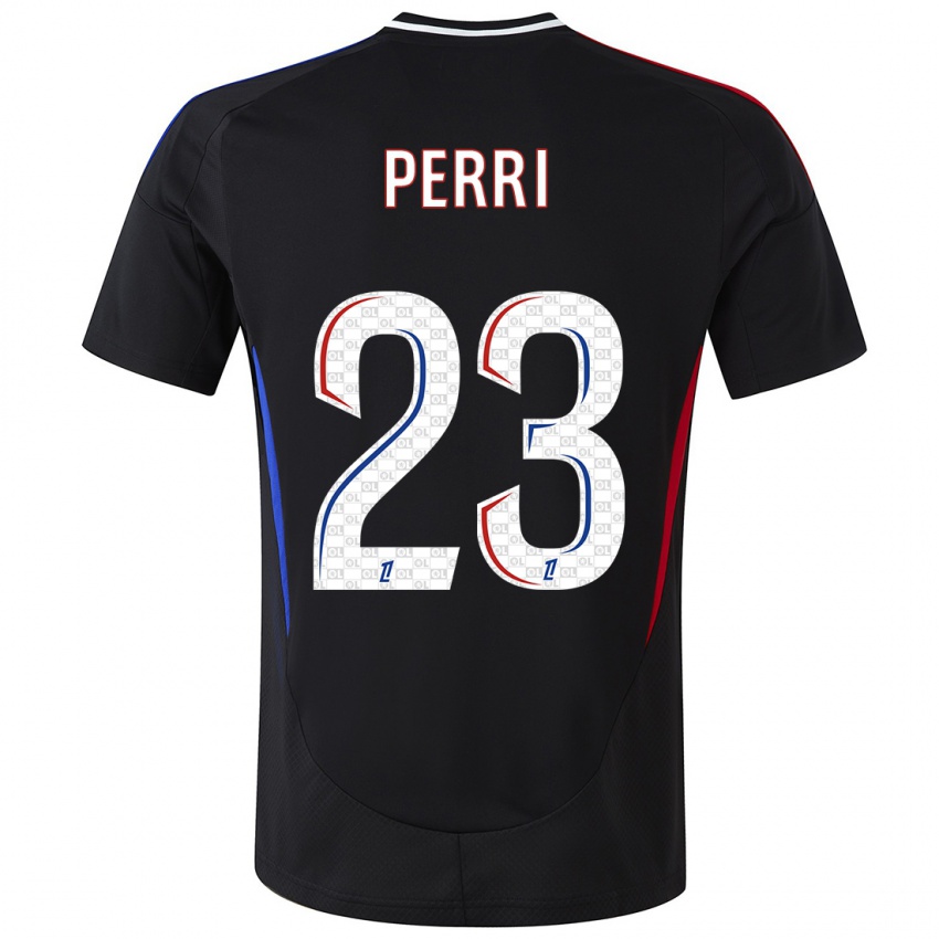 Criança Camisola Lucas Perri #23 Preto Alternativa 2024/25 Camisa Brasil