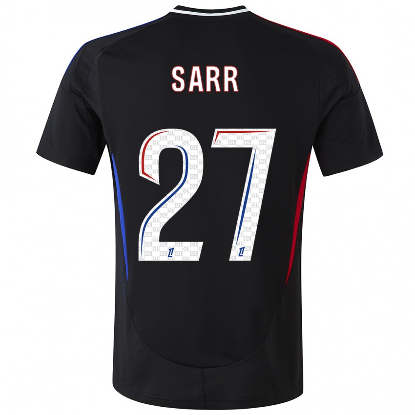 Criança Camisola Amin Sarr #27 Preto Alternativa 2024/25 Camisa Brasil