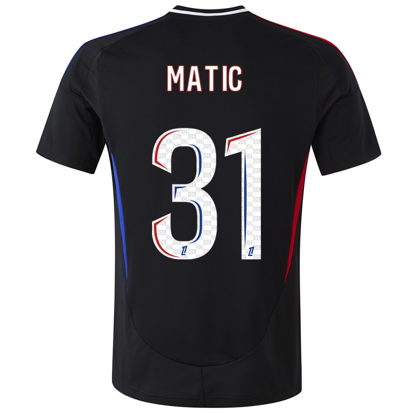 Criança Camisola Nemanja Matic #31 Preto Alternativa 2024/25 Camisa Brasil