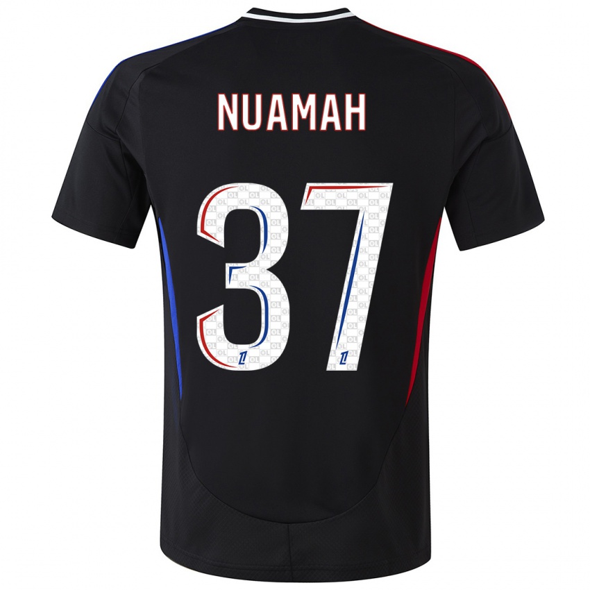 Criança Camisola Ernest Nuamah #37 Preto Alternativa 2024/25 Camisa Brasil