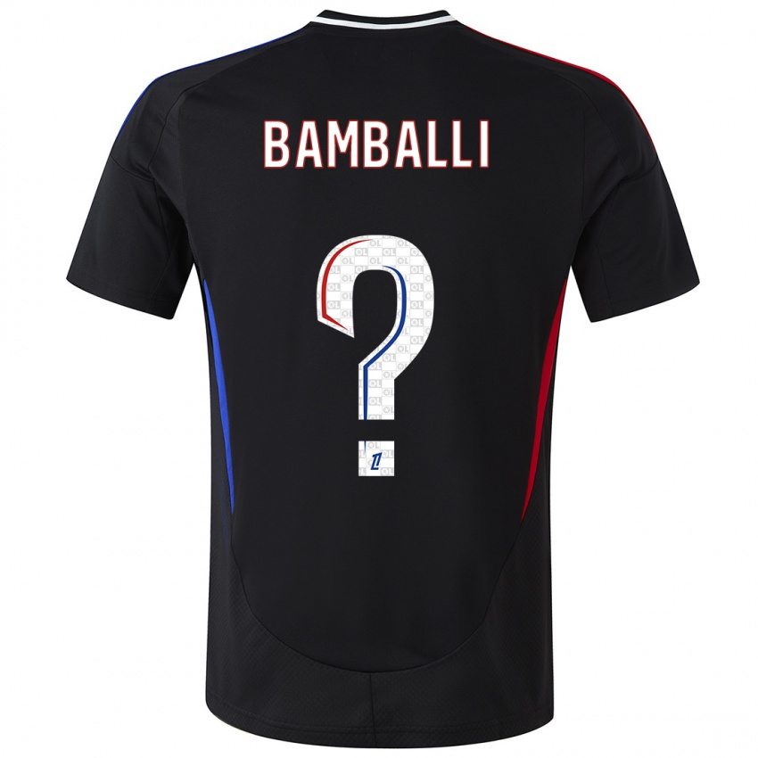 Criança Camisola Léo Bamballi #0 Preto Alternativa 2024/25 Camisa Brasil