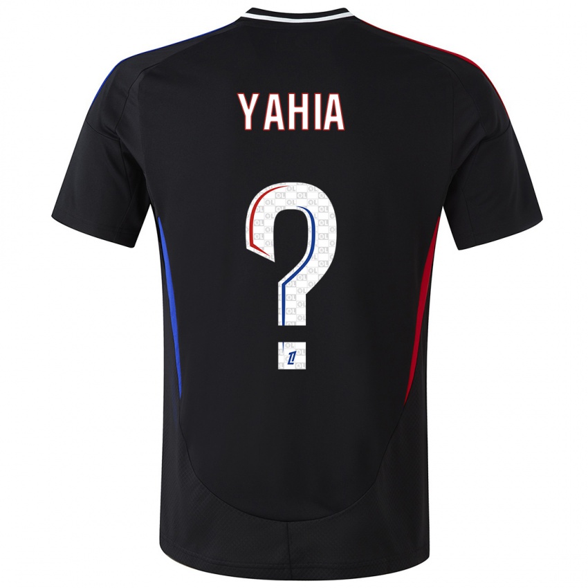 Criança Camisola Kelyan Yahia #0 Preto Alternativa 2024/25 Camisa Brasil