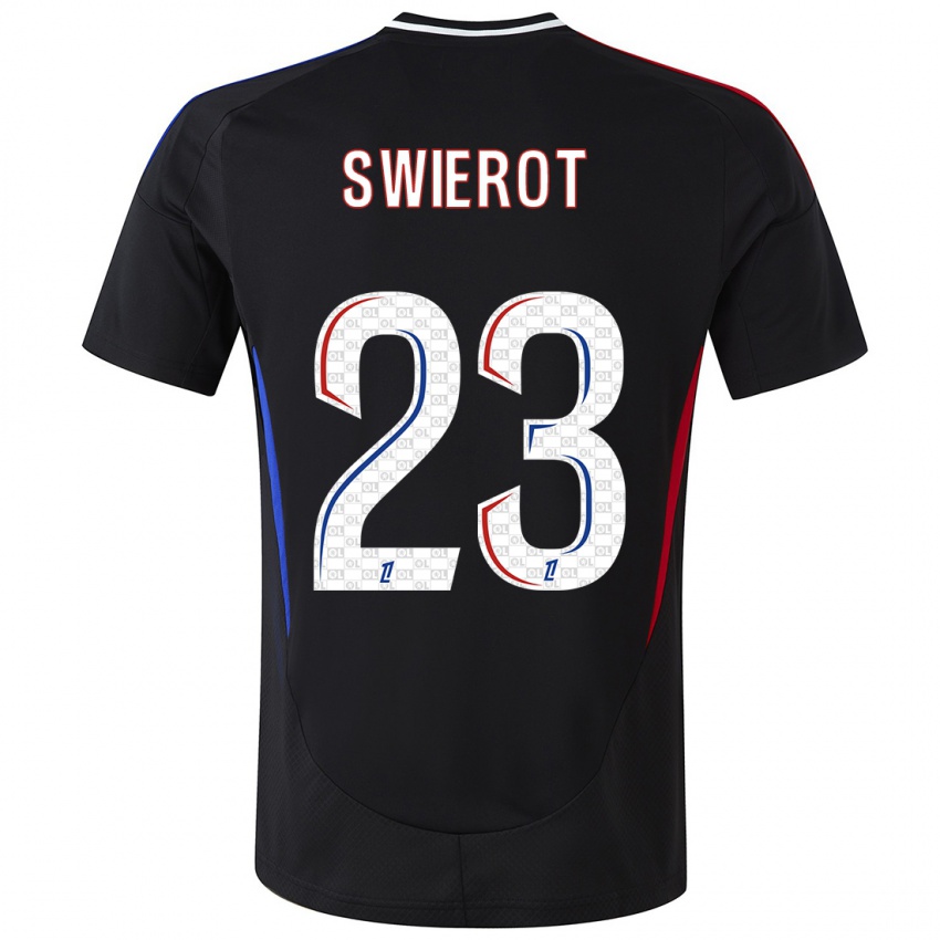 Criança Camisola Julie Swierot #23 Preto Alternativa 2024/25 Camisa Brasil