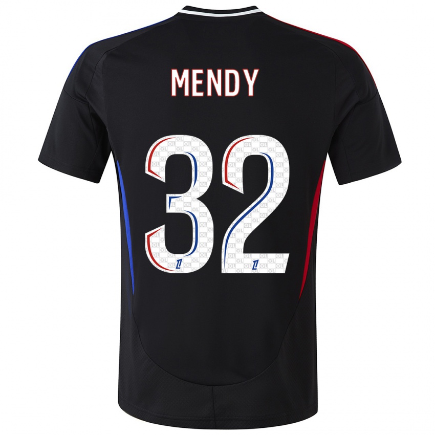 Criança Camisola Maeline Mendy #32 Preto Alternativa 2024/25 Camisa Brasil