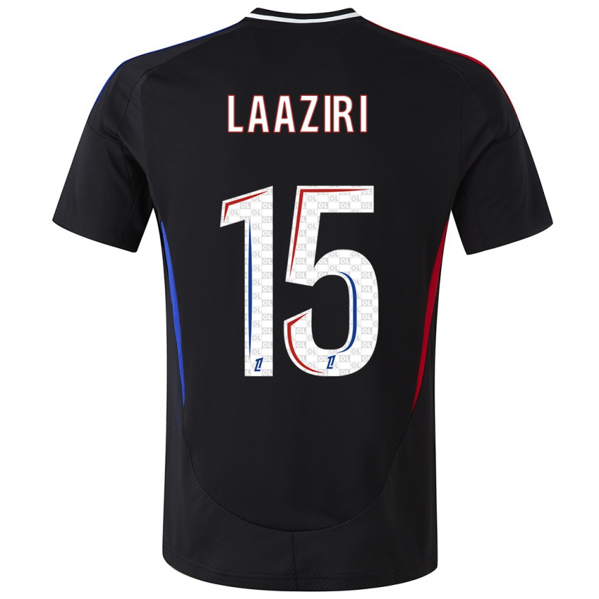 Criança Camisola Achraf Laaziri #15 Preto Alternativa 2024/25 Camisa Brasil