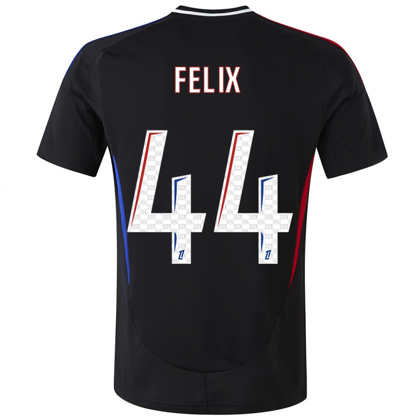 Criança Camisola Marley Felix #44 Preto Alternativa 2024/25 Camisa Brasil