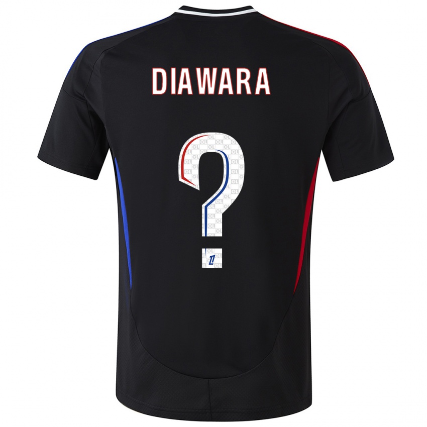 Criança Camisola Tidiane Diawara #0 Preto Alternativa 2024/25 Camisa Brasil