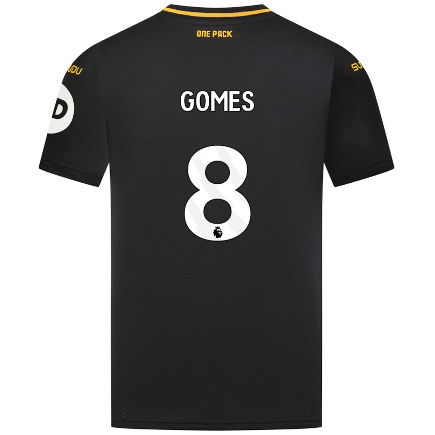 Criança Camisola Joao Gomes #8 Preto Alternativa 2024/25 Camisa Brasil