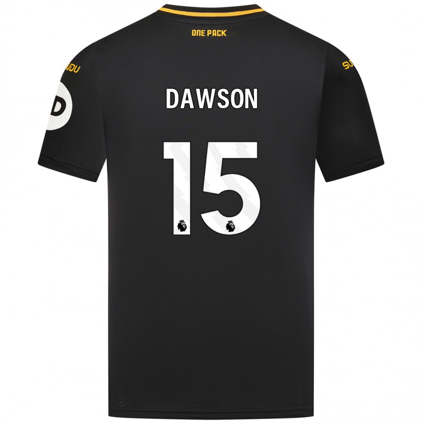 Criança Camisola Craig Dawson #15 Preto Alternativa 2024/25 Camisa Brasil