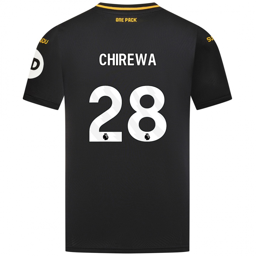 Criança Camisola Tawanda Chirewa #28 Preto Alternativa 2024/25 Camisa Brasil