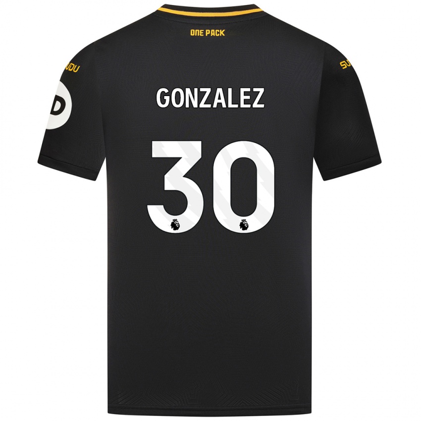 Criança Camisola Enso González #30 Preto Alternativa 2024/25 Camisa Brasil