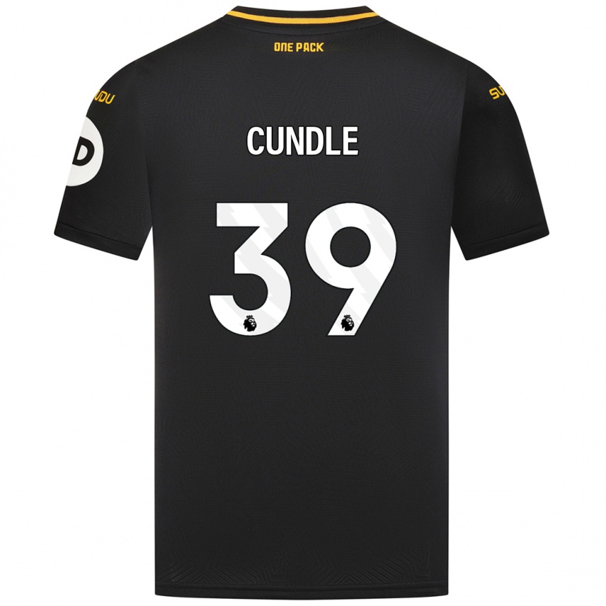 Criança Camisola Luke Cundle #39 Preto Alternativa 2024/25 Camisa Brasil