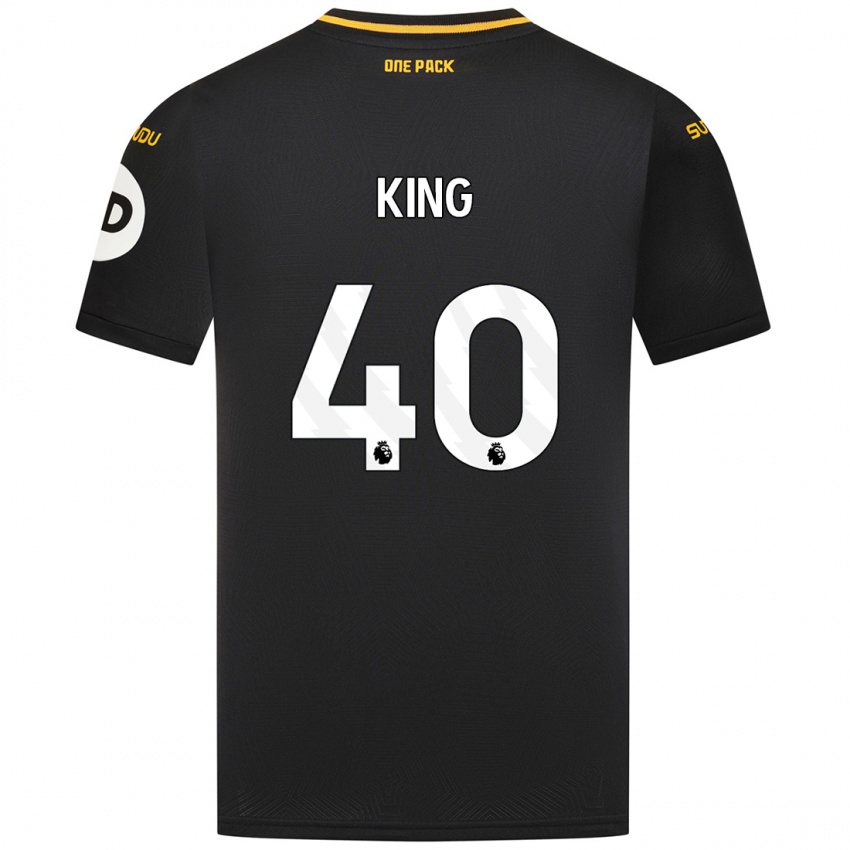 Criança Camisola Tom King #40 Preto Alternativa 2024/25 Camisa Brasil