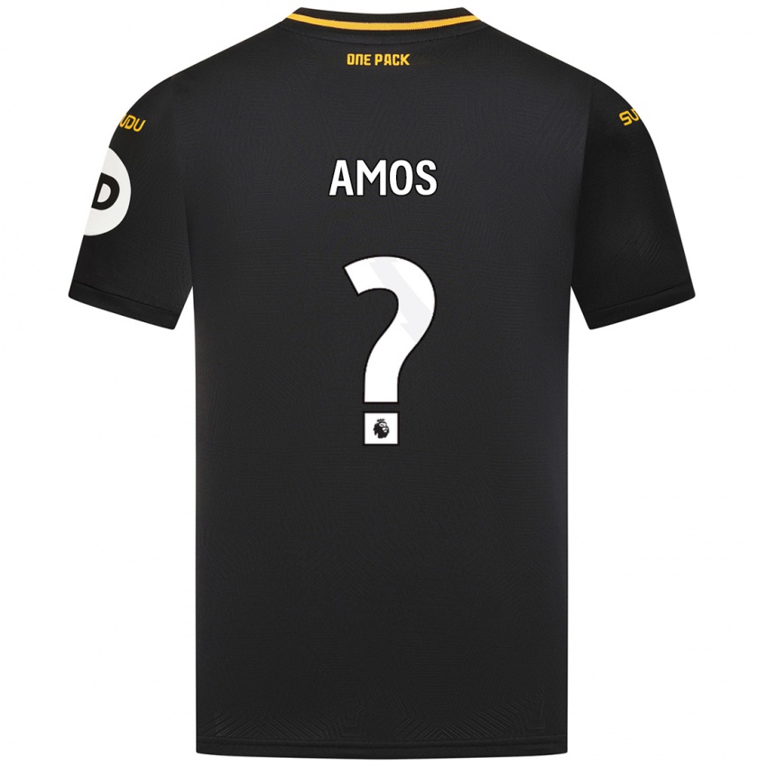 Criança Camisola Stan Amos #0 Preto Alternativa 2024/25 Camisa Brasil