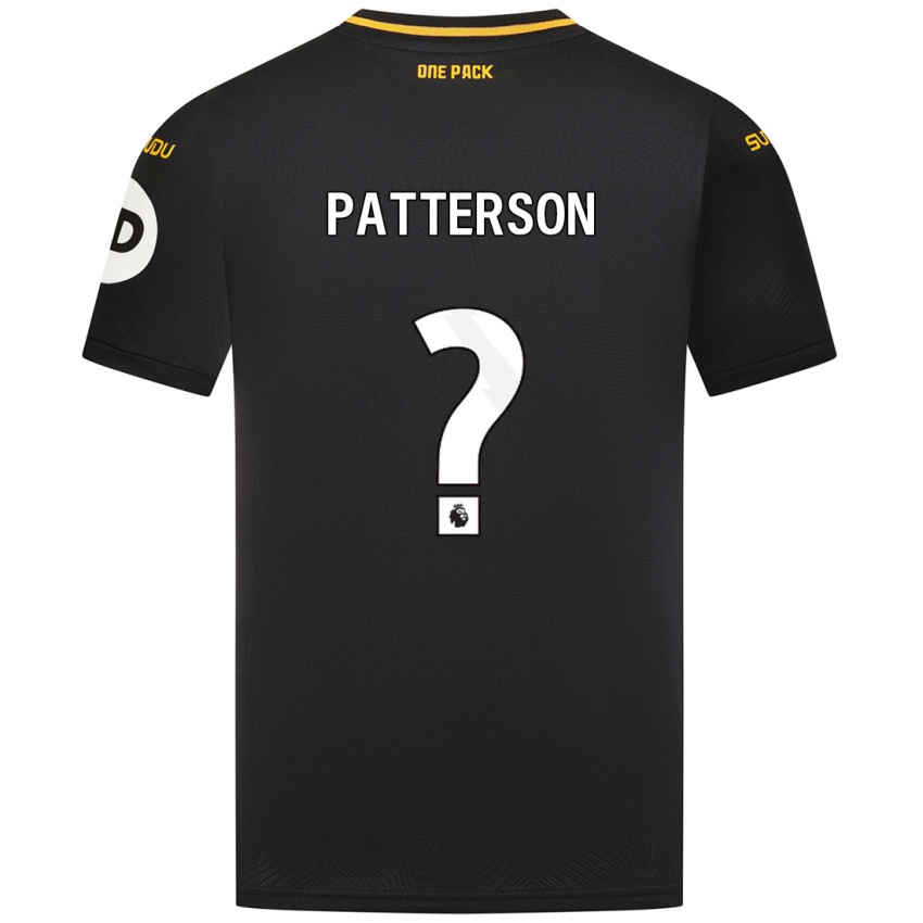 Criança Camisola Lennon Patterson #0 Preto Alternativa 2024/25 Camisa Brasil