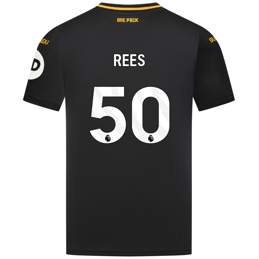 Criança Camisola Mason Rees #50 Preto Alternativa 2024/25 Camisa Brasil