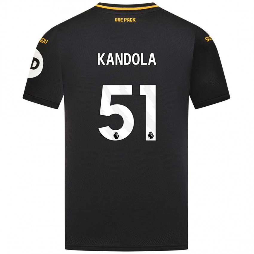 Criança Camisola Kam Kandola #51 Preto Alternativa 2024/25 Camisa Brasil