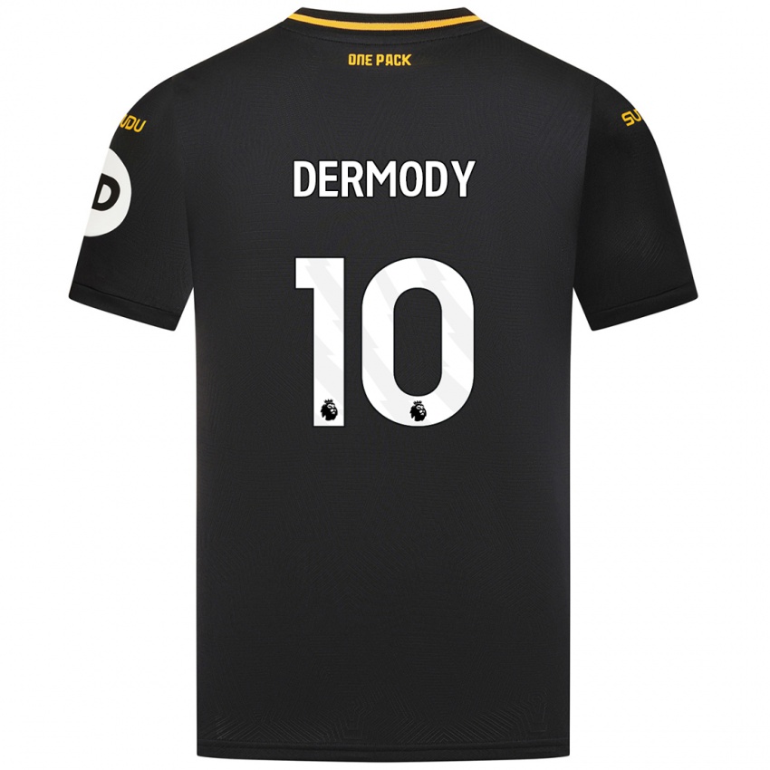 Criança Camisola Helen Dermody #10 Preto Alternativa 2024/25 Camisa Brasil