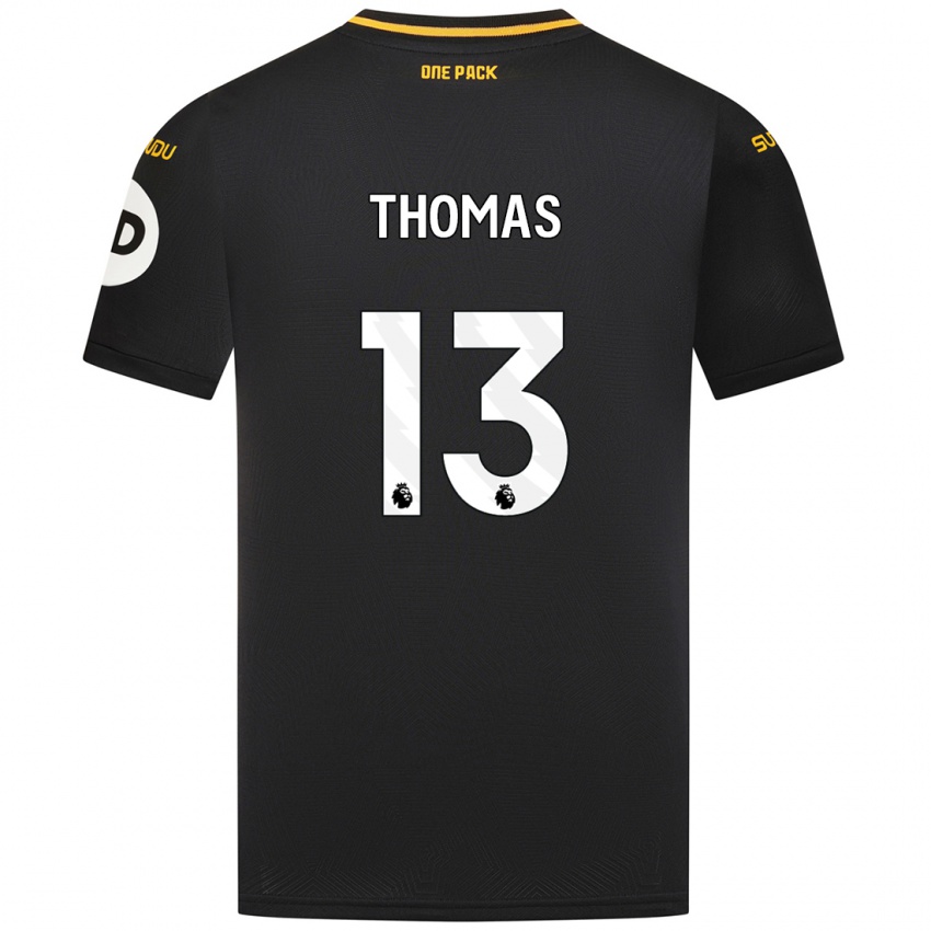 Criança Camisola Bec Thomas #13 Preto Alternativa 2024/25 Camisa Brasil