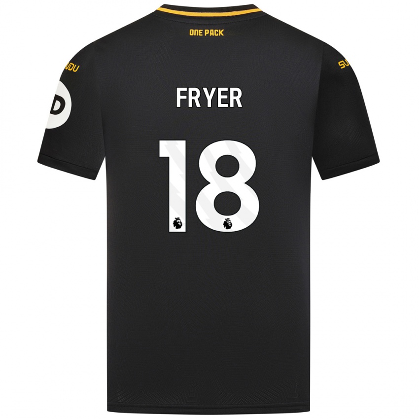 Criança Camisola Hannah Fryer #18 Preto Alternativa 2024/25 Camisa Brasil