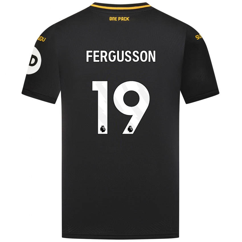 Criança Camisola Liv Fergusson #19 Preto Alternativa 2024/25 Camisa Brasil