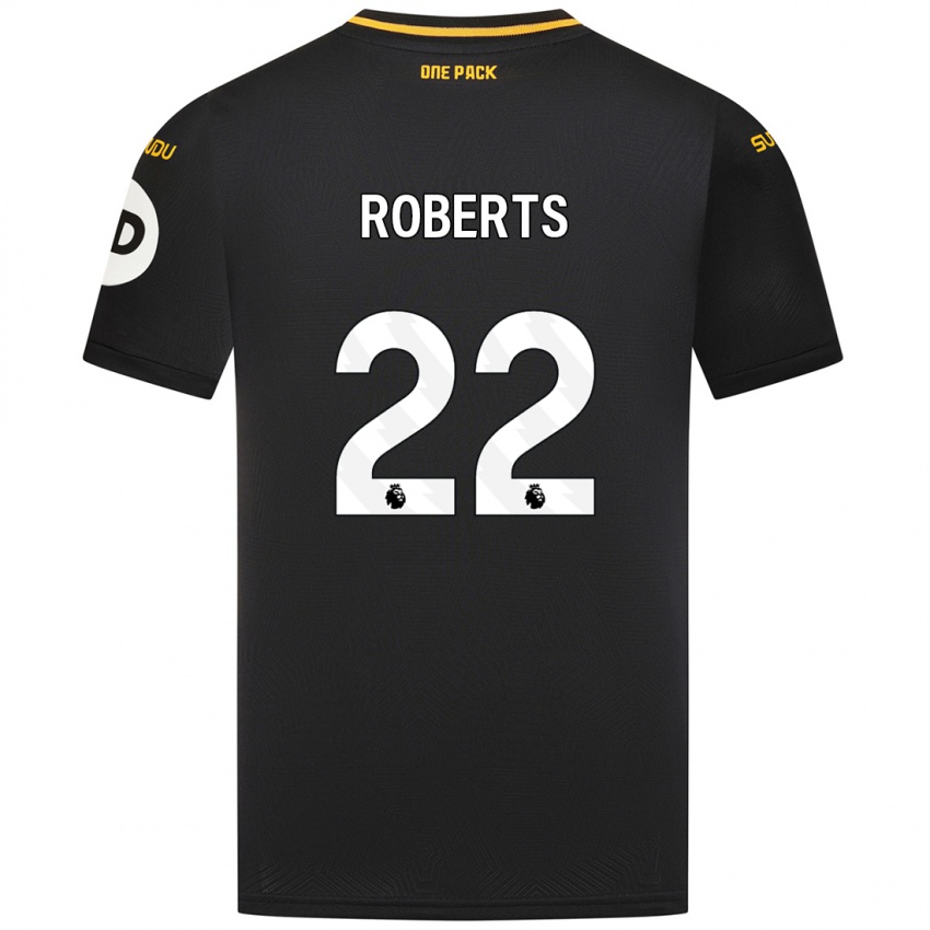 Criança Camisola Beth Roberts #22 Preto Alternativa 2024/25 Camisa Brasil