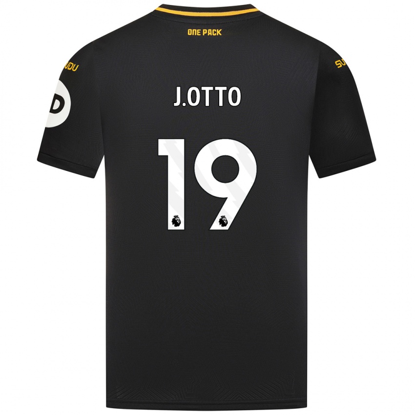 Criança Camisola Jonny Otto #19 Preto Alternativa 2024/25 Camisa Brasil